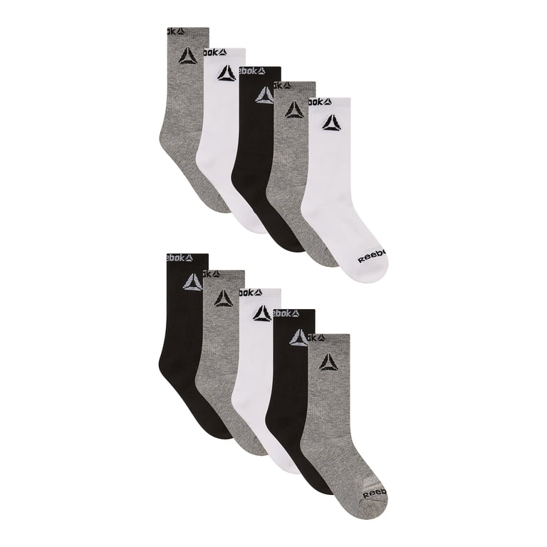 Reebok Boys Pro-Series Crew Socks 10-Pack photo 6