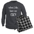 thumbnail image 6 of CafePress - Have Me CGC'd - Men's Long Sleeve Charcoal Pajama Set, 6 of 7