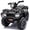 Black, variant on 24V Kids Ride On ATV Toy, Electric 4 Wheeler Ride on Car for Toddlers Ages 2-4, Dual 55W Motors, 3.11 MPH Max Speed, Bluetooth Music, LED Lights, Spring Suspension, Storage Racks, Black