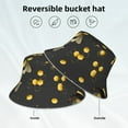 thumbnail image 5 of Bingfone Bumblebee Bucket Hat For Men Women,Packable Reversible Printed Sun Hats,Fisherman Outdoor Travel Hiking Beach Caps, 5 of 9