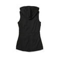thumbnail image 2 of Ma Croix Womens Lightweight Hooded Vest Sherpa Lined Wind Resistant Sleeveless Vest, 2 of 3