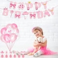 thumbnail image 4 of Godderr Ballerina Birthday Party Decorations Ballerina Balloons Pink and White Balloons Ballet, 4 of 6