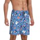 thumbnail image 2 of Fotbe Colorful Sailing Ship Pantalones Cortos de Pijama para Hombre, Ropa de Dormir, Pantalones de Pijama Cortos para Hombre-Large, 2 of 6