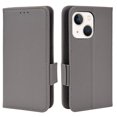 thumbnail image 3 of iPhone 13 Case , PU Leather Flip Cover Card Slots Magnetic Closure Wallet Case for iPhone 13, 3 of 5