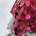 thumbnail image 4 of Yvsxxv Rose Red Fish Scale Sequin Tank Top V Neck Cami Vest 1Pc, 4 of 7