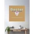 thumbnail image 2 of Doctor In The Making Poster Wall Art, Modern Wall Decor, 16x16 UNFRAMED, 2 of 3