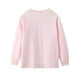 thumbnail image 5 of 2pcs Girls Casual Cartoon Unicorn Print Crew Neck Pink Cotton Pajama Sets, 5 of 5