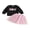 Black, variant on RUINIXCW Little Girl Halloween Outfit Embroidered Sweatshirt and Printed Tulle Skirt