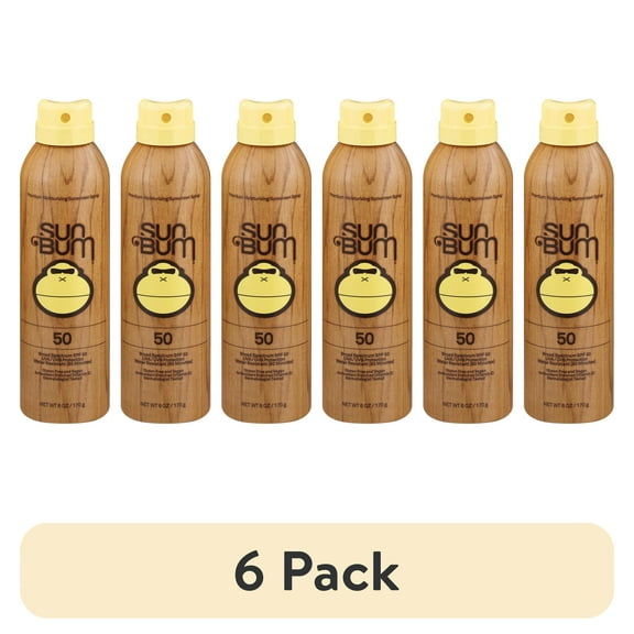 (6 pack) Sun Bum - Sunscreen Spray Original Spf 50 - 1 Each-6 OZ