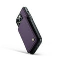 thumbnail image 2 of K-Lion for iPhone 13 Pro Max Wallet Case, Retro Business Style RFID Blocking Card Holder Slots Case Luxury PU Leather Shockproof Phone Cover for iPhone 13 Pro Max ,Purple, 2 of 6