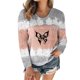 thumbnail image 2 of Blusa casual de manga larga con cuello redondo para mujer Tops estampados de Halloween Fridja  fjkfkj759, 2 of 4