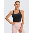 thumbnail image 2 of Sujetador deportivo CRZ YOGA Butterluxe para mujer, espalda cruzada, espalda cruzada, negro M, 2 of 5