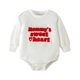 thumbnail image 1 of Gibobby Mamelucos para bebe niño Bebé Niños Niñas Día de San Valentín Manga Larga Bordar Recién Nacido Sudadera Monos(Blanco, 9-12 Meses), 1 of 5
