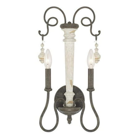 Capital Lighting Vineyard - Two Light Wall Sconce, French Country Finish