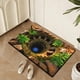 thumbnail image 5 of Alfombras de baño, alfombra de área, alfombra de entrada con efecto visual estereoscópico, alfombra de pie absorbente y antideslizante para el hogar, alfombra de baño antideslizante, tamaño 40 x 60 cm, 5 of 6