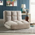 thumbnail image 2 of Loungie Microsuede Modern Flip Convertible Chair, 2 of 9