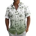 thumbnail image 6 of Ankishi Beach Shirts for Men Palm Tree Gradient Short Sleeve Button Down Shirts Summer Casual Tops for Travel, 6 of 6