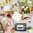 thumbnail image 4 of 30pcs Metal Floral Place Card Holder,Heart Round Star Shape Photo Memo Table Number Holder Flower Pick Clips for Arrangement, 4 of 4