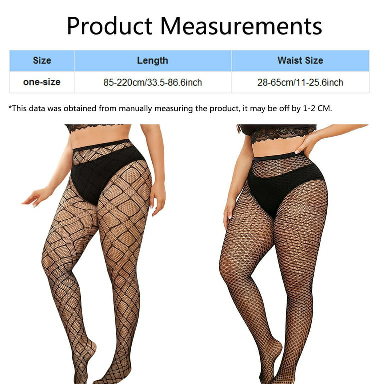 Oversize Women Stocking Tights Lingerie Plus Size Lace Fishnet One-Piece Bodysuit  Lingerie Plus Size ( Weight 60~90kg, 132lbs~198lbs Can Wear)