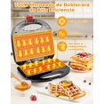thumbnail image 4 of Wafleras Máquina Para Desayuno Electrica 2 Waffles Topon, 4 of 7