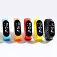 thumbnail image 6 of Unisex Waterproof Digital Sports Watch Adjustable Silicone Strap LED Display Multifunction Outdoor Casual Wristwatch for Daily Activities, 6 of 9