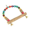 thumbnail image 3 of Wood   Swing, Colorful Wonderful Practical Pet   Swing Toy With Hook For Pets, 3 of 8