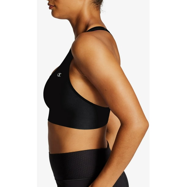 Champion Women s Absolute Sports Bra with SmoothTec Band Black X Small