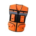thumbnail image 1 of Minnieouse Reflective Vest with Pockets Comfortable for Attendants Parking  Camisetas sin mangas Naranja S, 1 of 1
