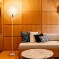 thumbnail image 5 of Brightech Eclipse Modern 20 Watt LED Torcherie Touch Dimmer Floor Lamp, White, 5 of 9