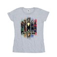 thumbnail image 1 of DC Comics T-Shirt Complet en Coton Noir Adam JSA pour Femmes, 1 of 2