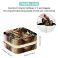 thumbnail image 5 of Easter Travel Portable Square Jewelry Display Case: Storage Solution for Rings, Earrings, Necklaces, Bracelets, and More! Ideal for Girls and Women: Jewelry Stand, Display, and Box in One, 5 of 6