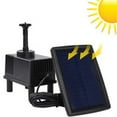 thumbnail image 2 of yaaqii Solar Pond Pump Set 1.5W 7V Solar Powered Submersible Fountain Pump For Outdoor, 2 of 10