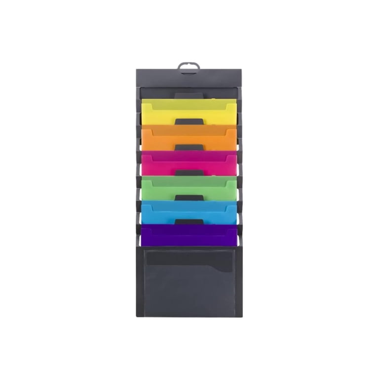 Smead Cascading Wall Organizer, 6-Pocket, Letter Size photo 8
