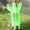 Green, variant on RTKFRFLM Kids Emergency Rain Poncho Thickened Disposable Rain Gear with Backpack Space Pink One Size