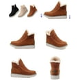 thumbnail image 2 of Women's Winter Snow Boots - Waterproof Ankle Boots with Anti-Slip Sole & cotton Lining, 2 of 7