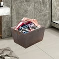 thumbnail image 6 of HengDidi Foldable Canvas Laundry Basket with Soft Handle and Spacious Interior for Dirty Clothes Management - Collapsible Hamper for Bathroom, Bedroom, and Campus Living, 6 of 6