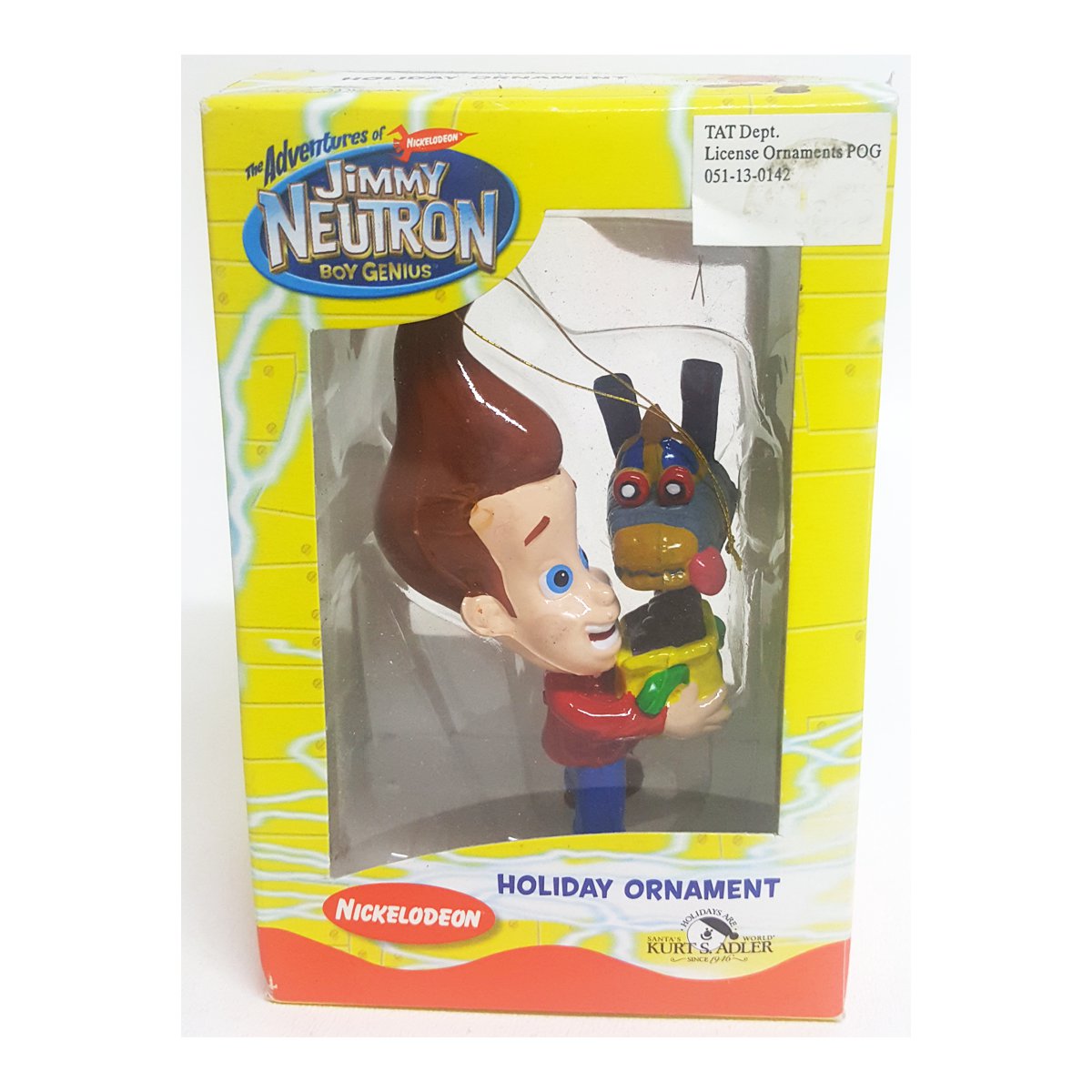 2003 Nickelodeon Jimmy Neutron Boy Genius Holiday Ornament by Kurt Adler -  Goddard - Walmart.com