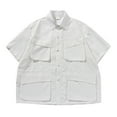 thumbnail image 1 of Men's Functional Cargo Shirt - Short Sleeve with Front Pocket for Everyday Comfort and Durable Utility, 1 of 3