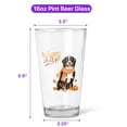thumbnail image 5 of Welcome Fall Bernese Mountain Dog Cozy Autumn Field Pumpkins Golden Leaves 16oz Pint Beer Glass Mug Berner Lover Gifts Beer Glasses Cup - 12013, 5 of 5