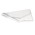 thumbnail image 2 of Awntech 8 Ft Maui Manual Heavy Duty Patio Retractable Awning (96in x 9.25in x 78in), White, 2 of 9