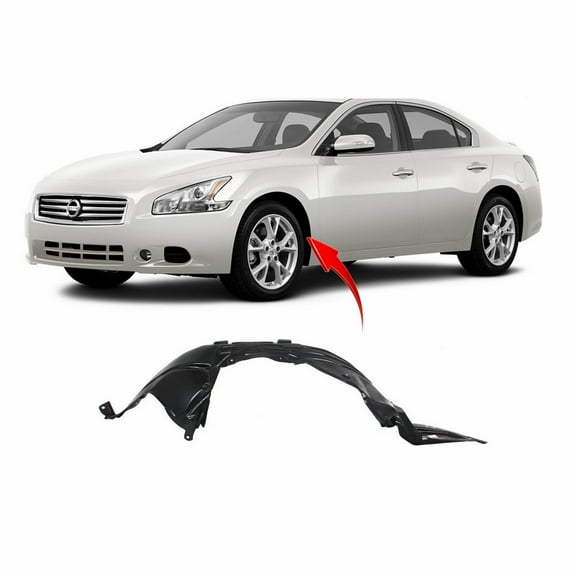 DCP Fender Liner Driver Side for Nissan Maxima 2009-2014 NI1248119 638419N00A