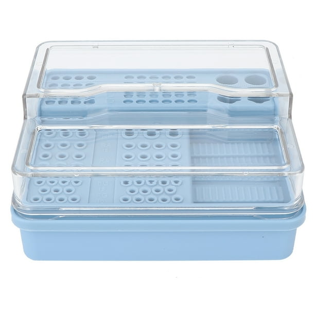Mgaxyff Burs Dental Sterilization Box, Dental Block Support,Burs Dental Block Support Station