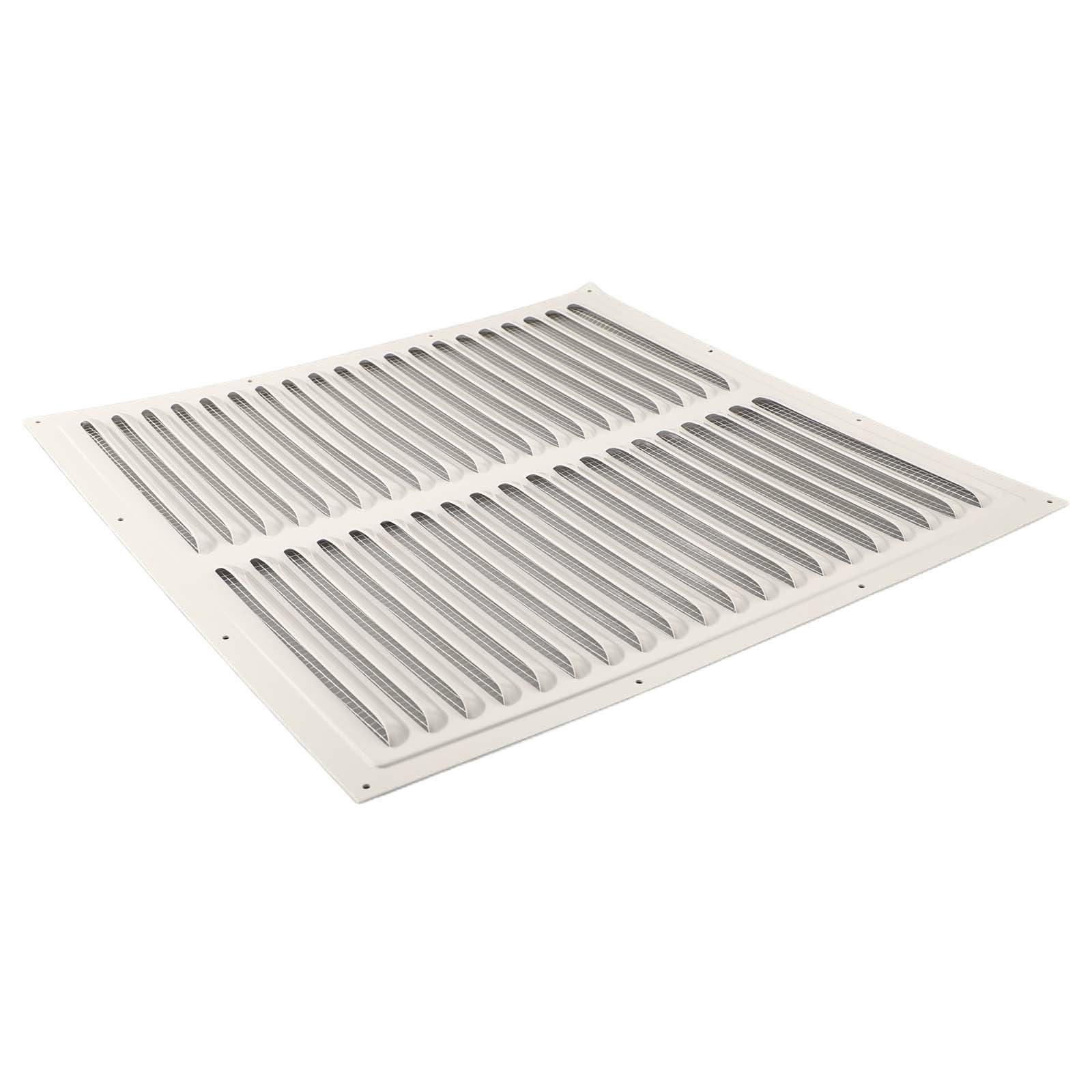 Square Metal Vent Cover for Soffit Ventilation with Mesh for Indoor and Outdoor