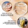 thumbnail image 4 of Masontops Pickle Pebble Glass Infinity Weights for Fermenting - Pickling Weight Set - Wide Mouth Mason Jar Fermentation, 4 of 6