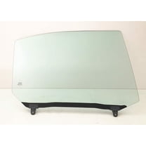 Passenger Right Side Rear Door Window Door Glass Compatible with Hyundai Elantra 4 Door Sedan 2001-2006 Models