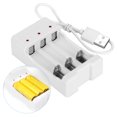 thumbnail image 1 of Cargador USB De 3 Ranuras, Interfaz USB Profesional Cargador De 3 Ranuras Duradero Para Uso General Para Uso Profesional, 1 of 7