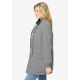 thumbnail image 5 of Woman Within Plus Size Fleece Nylon Reversible Jacket, 5 of 6
