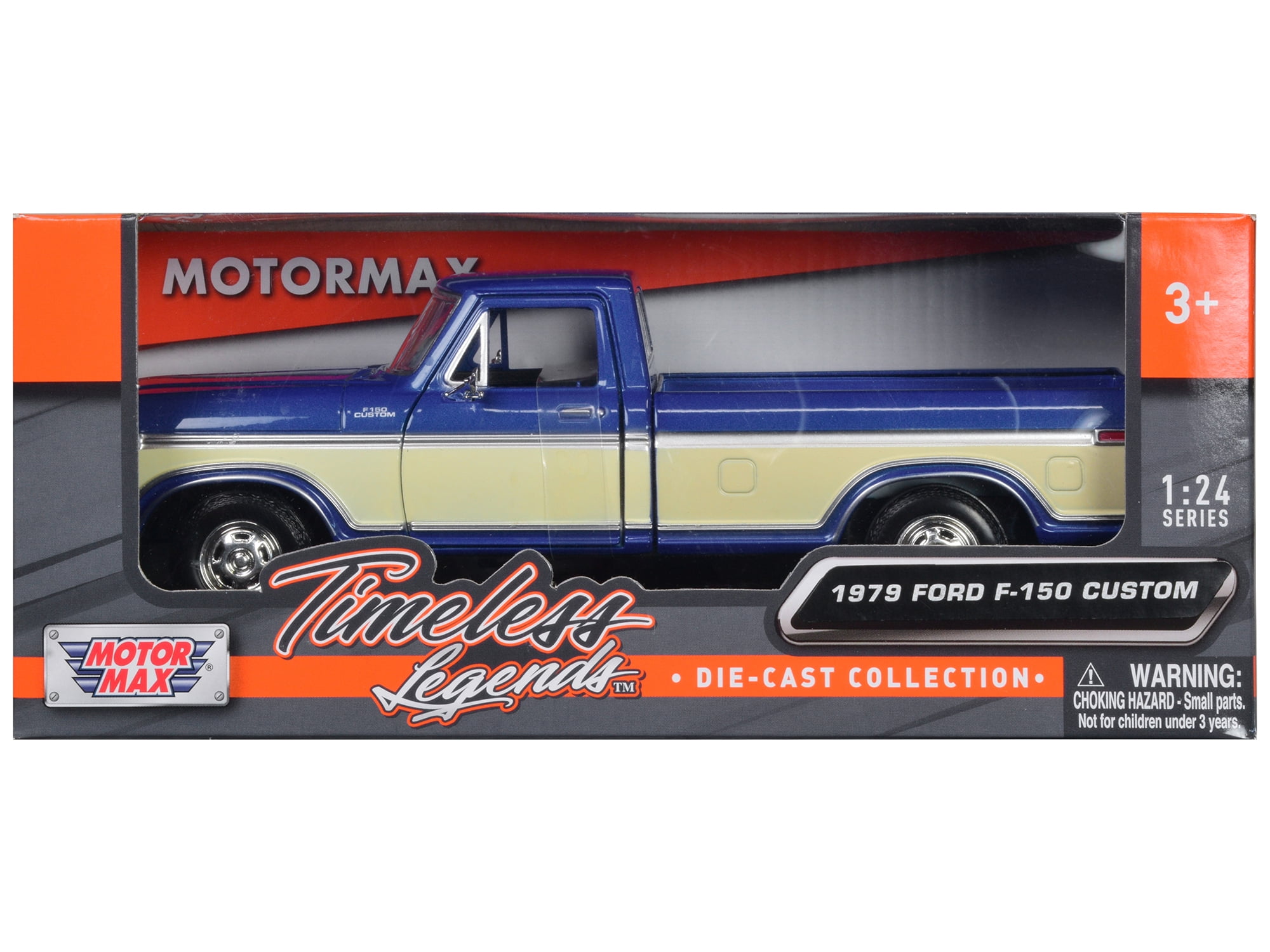 ミニカー MOTORMAX 1/24 1979 FORD F-150 BROWN Motormax 1979 Ford F-150 Brown Pickup Truck 1/24 Diecast