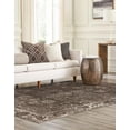 thumbnail image 4 of Unique Loom Sofia Collection Area Rug - Casino (9' x 12' 2" Rectangle Brown/Ivory), 4 of 11