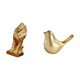 thumbnail image 5 of Figura de león,Estante con estatua de león para escritorio,oficina,decoración del hogar,Figura de pájaros,Figura de pájaro dorado,decoración del hogar,estatua de animal,Estatuas, 5 of 8